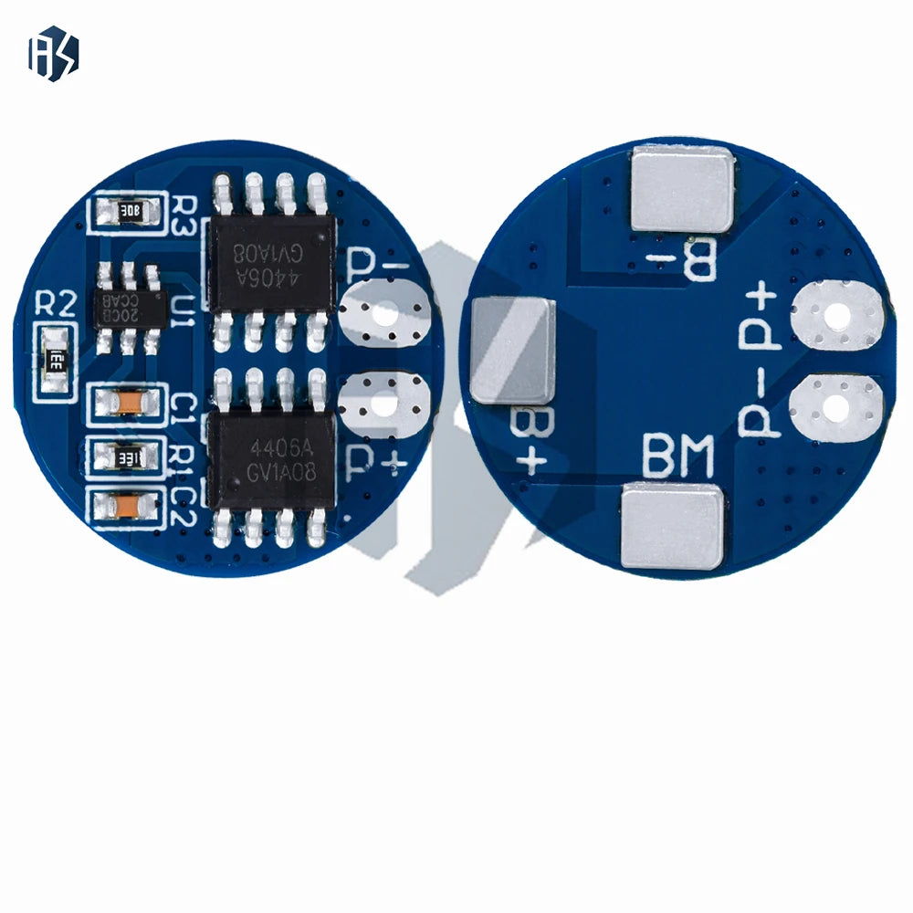 2S 5A Round Li-ion Lithium Battery 7 4v 8 18650 Charger Protection Zpaxo