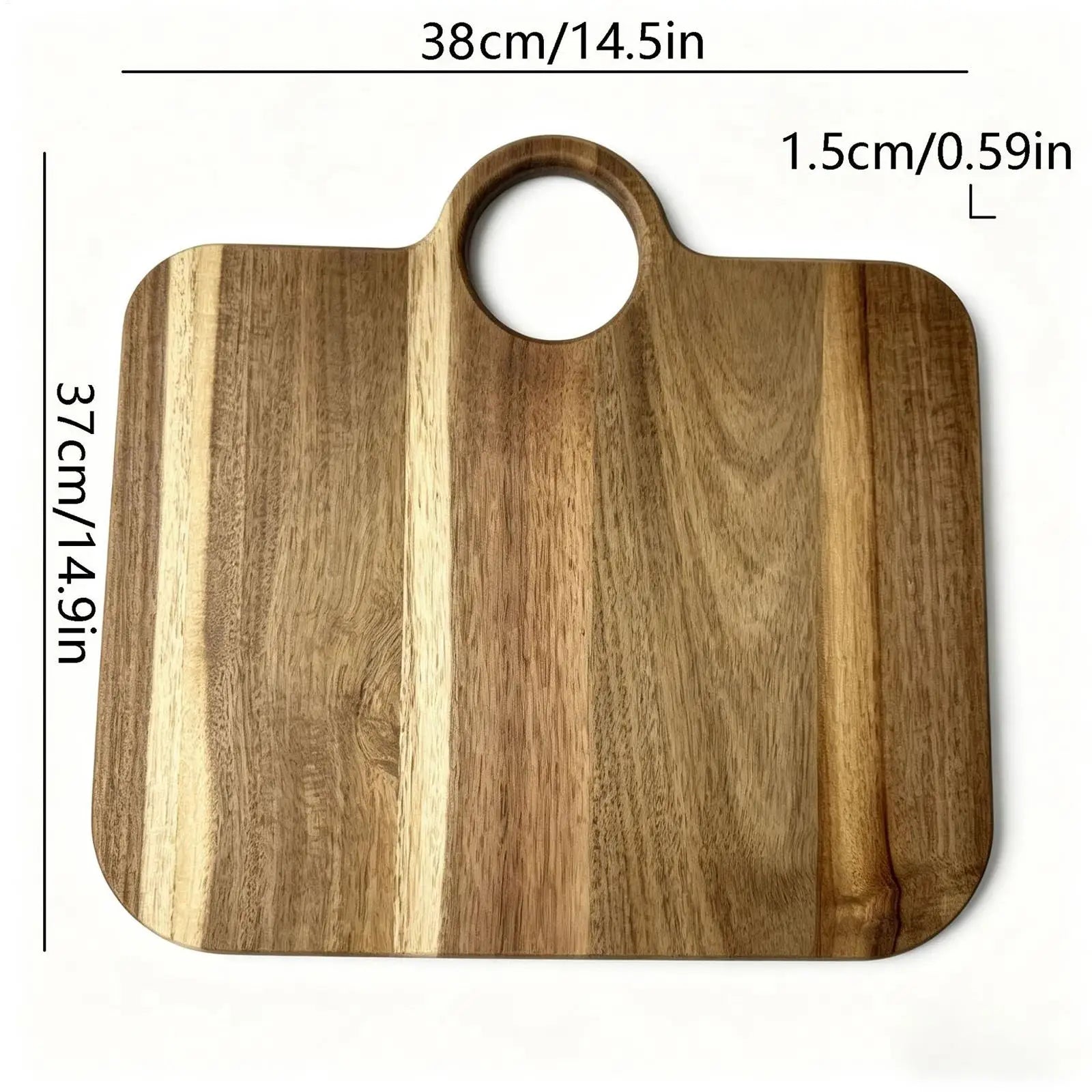 Wooden Cutting Board Non-slip Decorative Bag Shape Large Boards Home