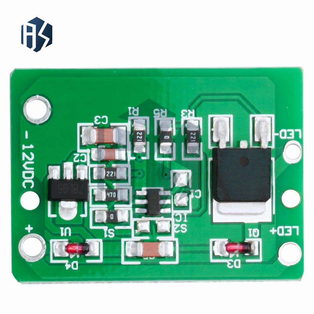 12V Capacitive Touch Switch Sensor Module Push Button Touching Key Zpaxo
