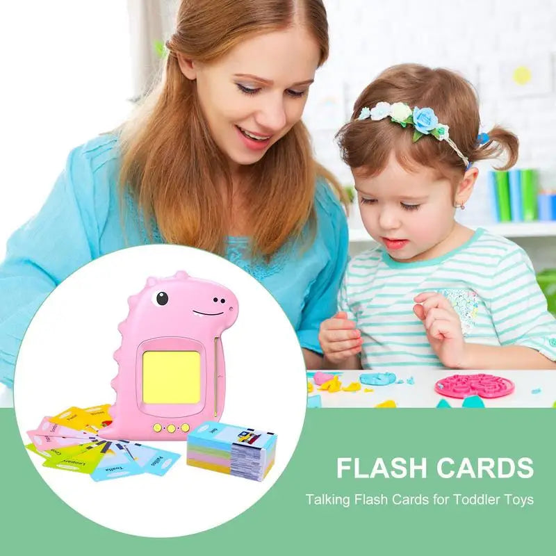 Talking Flash Cards Talking Cards For Toddler Educational Interactive Machine Games For Aged 1-3 Baby Kids Girls Children Zpaxo