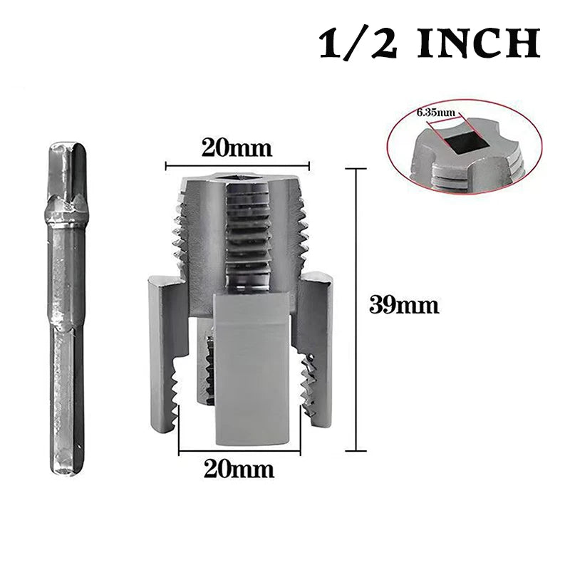 Pipe Thread Cutting Tool Integrated Internal External Threading Zpaxo A1