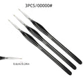 Fine Detail Brush Set – Nylon Bristles for Miniature & Acrylic Art