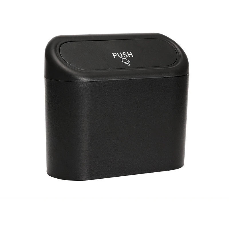 Car Trash Bin Mini Multifunctional Garbage Container That Hangs Back