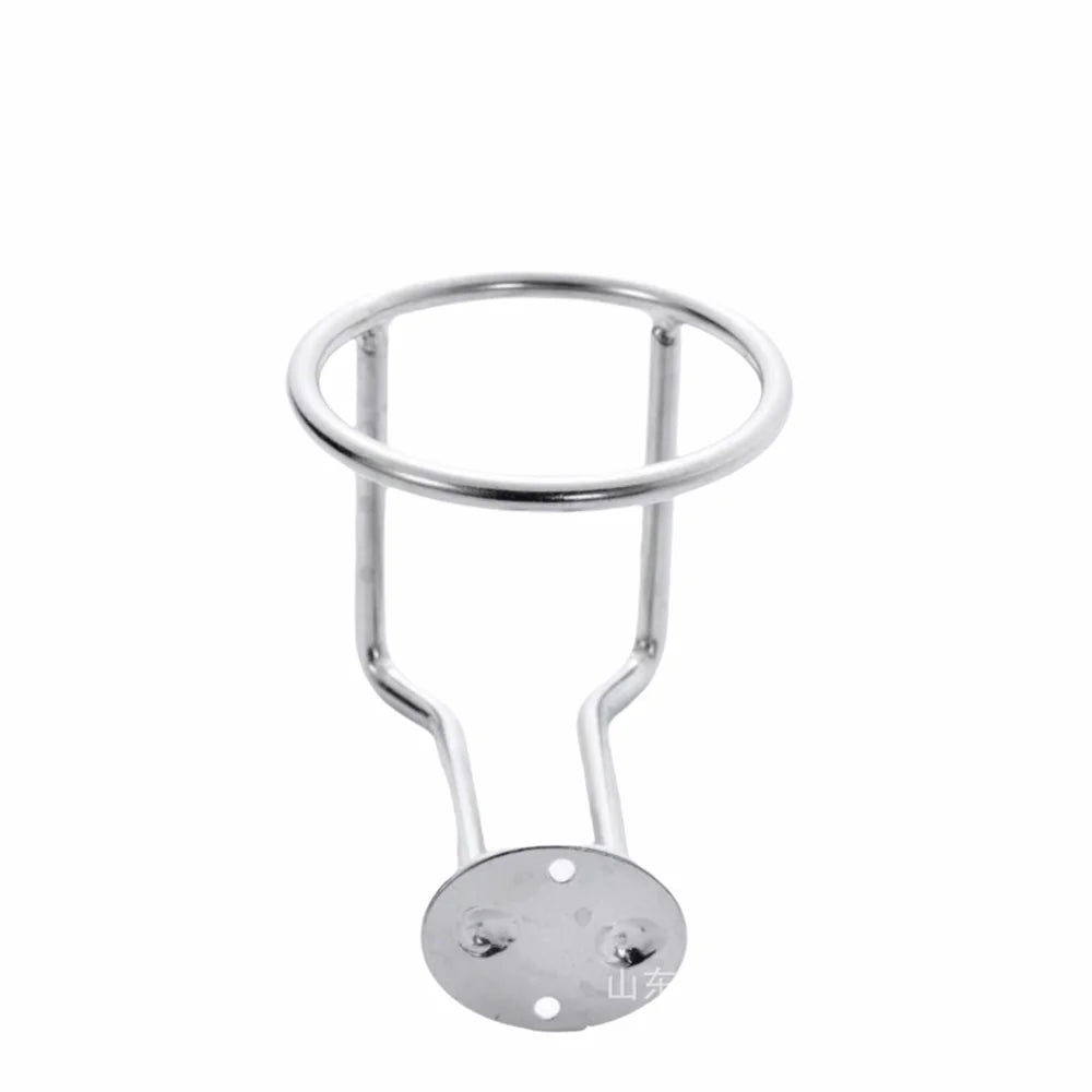 Stainless Steel Boat Ring Cup Holder Mirror Polished Closed Design Zpaxo