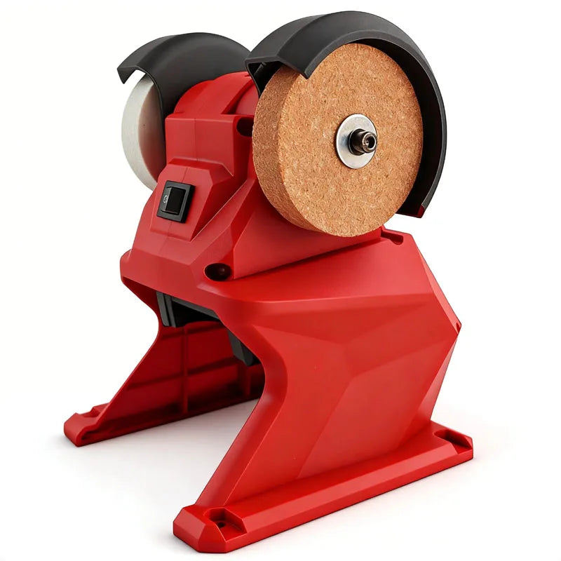 Cordless Electric Bench Grinder Metal Wood Stone Knife Polishing