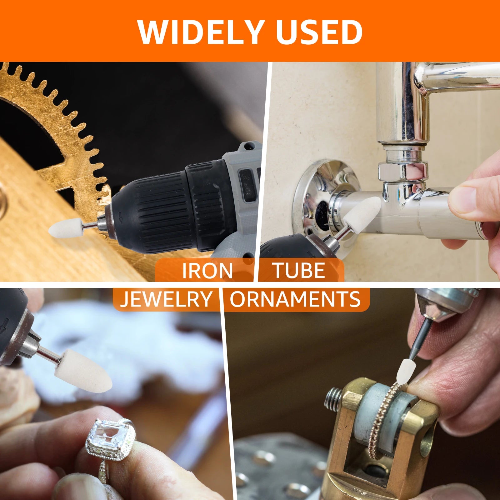 134Pcs Mini Cloth Buffing Wheel Multiple Materials Grinder Precise Efficient For Gold Silver Jewelry Mirror Polishing Tools 2025 Zpaxo