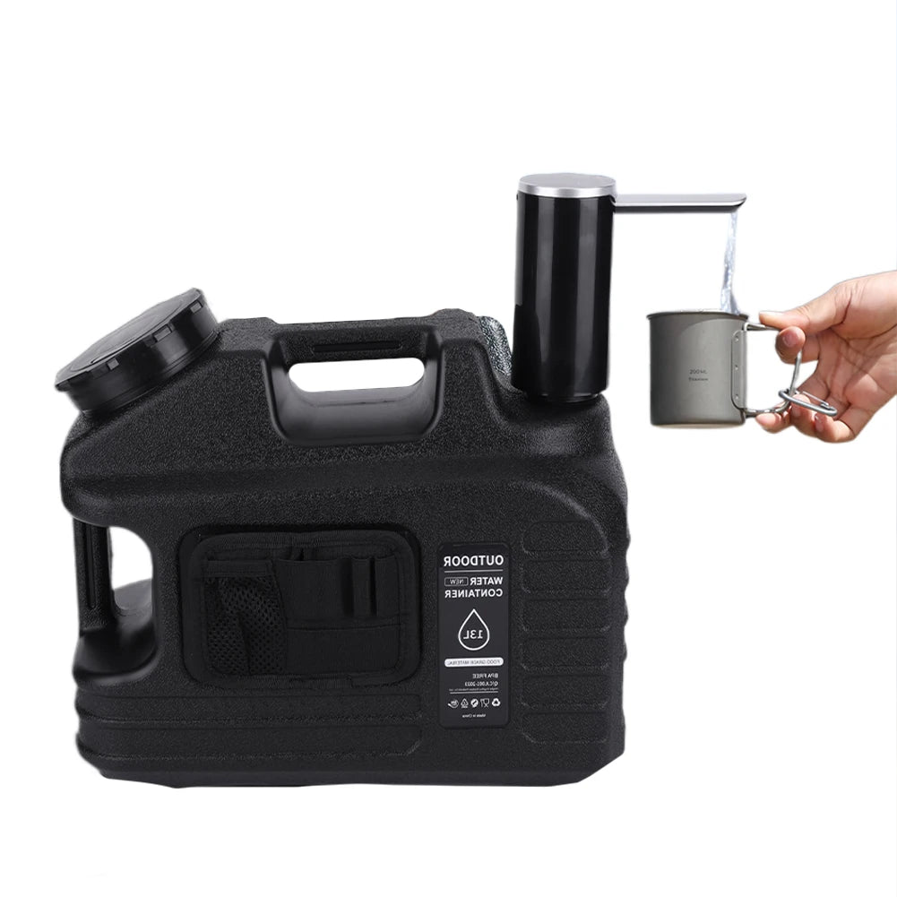 Camping Water Jug Spigot Emergency Bucket Leakproof Portable
