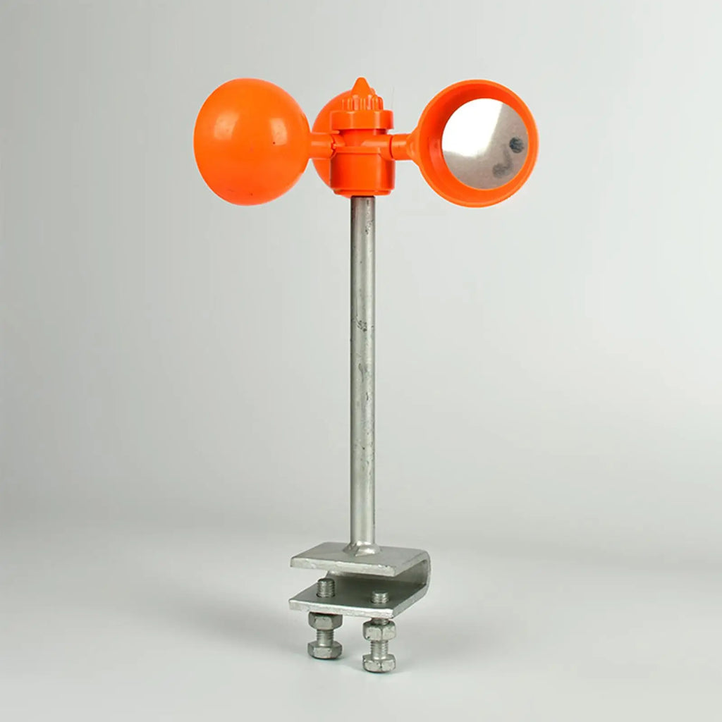 Bird Repeller 360 Degree Rotating Supplies Scarer Wind Power Lawn Zpaxo Orange