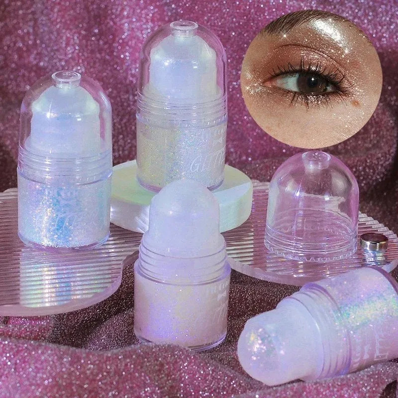Sparkling Sequins Glitter Gel Face Body Eye Painting Shine Liquid Zpaxo