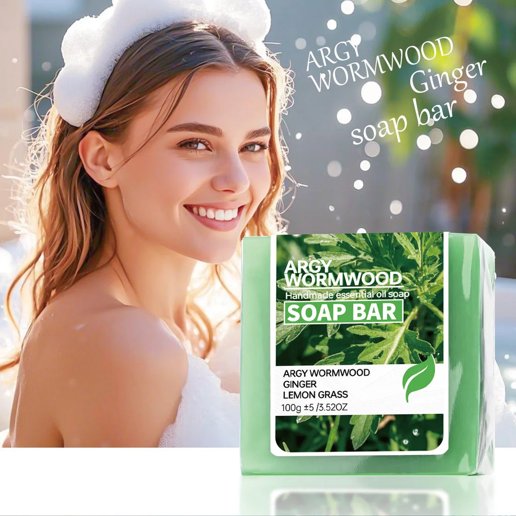 Wormwood Essential Oil Facial Soap – Brighten & Nourish Herbal Facial Soap Zpaxo