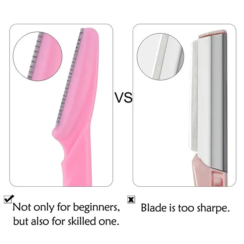 Eyebrow Trimmer Razor Set – Precision Brow & Face Shaping Tool