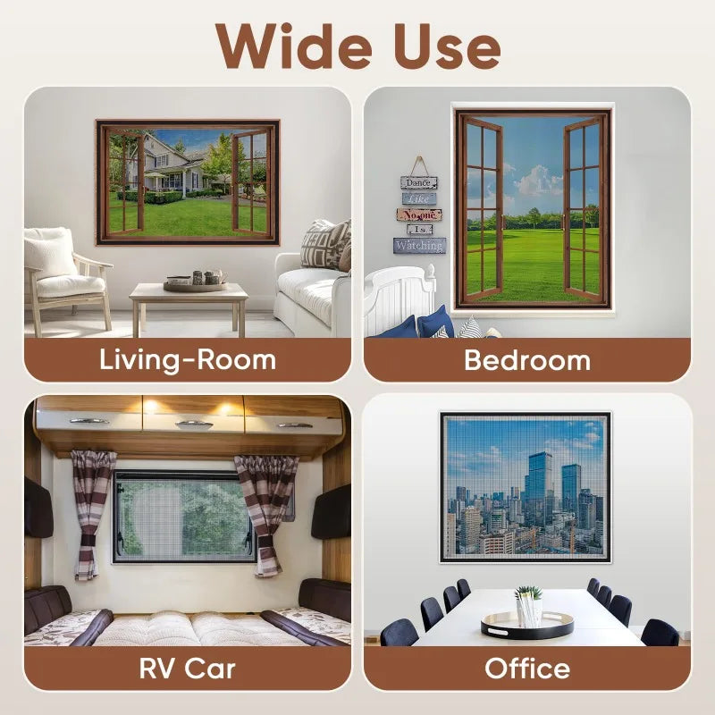 Self Adhesive Fine Mosquito Net Repair Tape Polyester Mosquito Net Window Mosquito Nets with Easy Installation Invisible Mesh Zpaxo