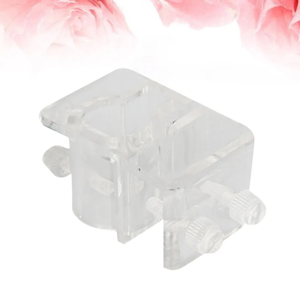 Acrylic Filter Water Clip Aquarium Pipes Inlet Outlet Fixation Strong
