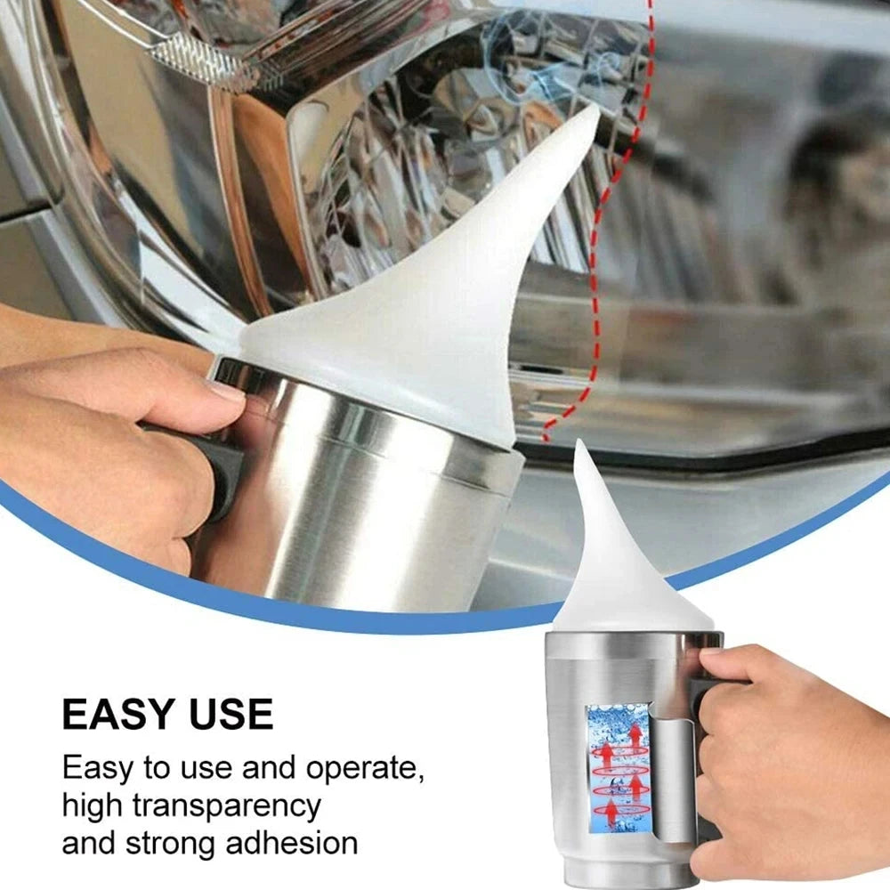Car Headlight Repair Tool Heating Cup Automotive Care Headlamp Polish