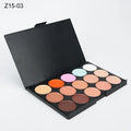 15 Colors Face Concealer Cream Contour Palette,Moisture Cream Makeup Foundation Full Coverage Foundation Covering Perfect Makeup Zpaxo Z15-03
