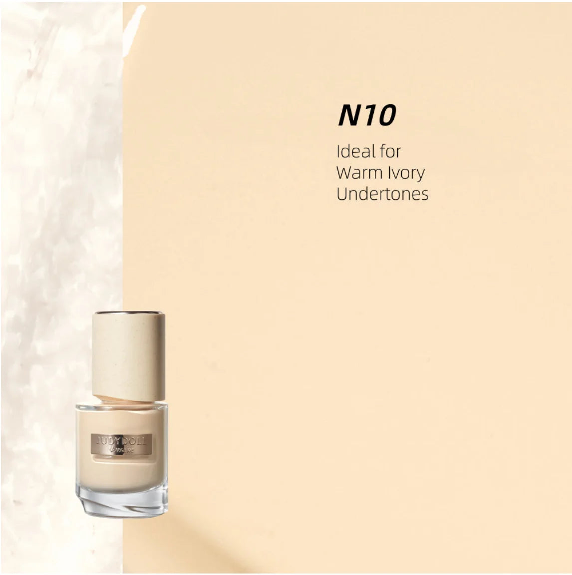 JUDYDOLL Awake Truffle Essence Foundation 30g Long Lasting Coverage Foundation Makeup Cosmetics Zpaxo N10 10ML