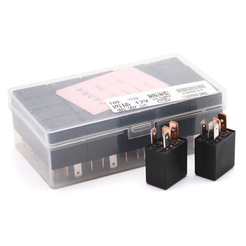 Selling 4 5Pin DC 12V 40A Rated Current 1NO 1NC SPDT Car Automotive