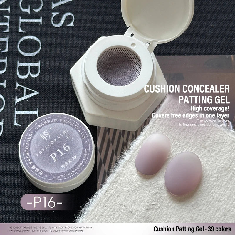 39 Colors Cushion Ombre Painting Nail Gel No Wipe Highly Saturated