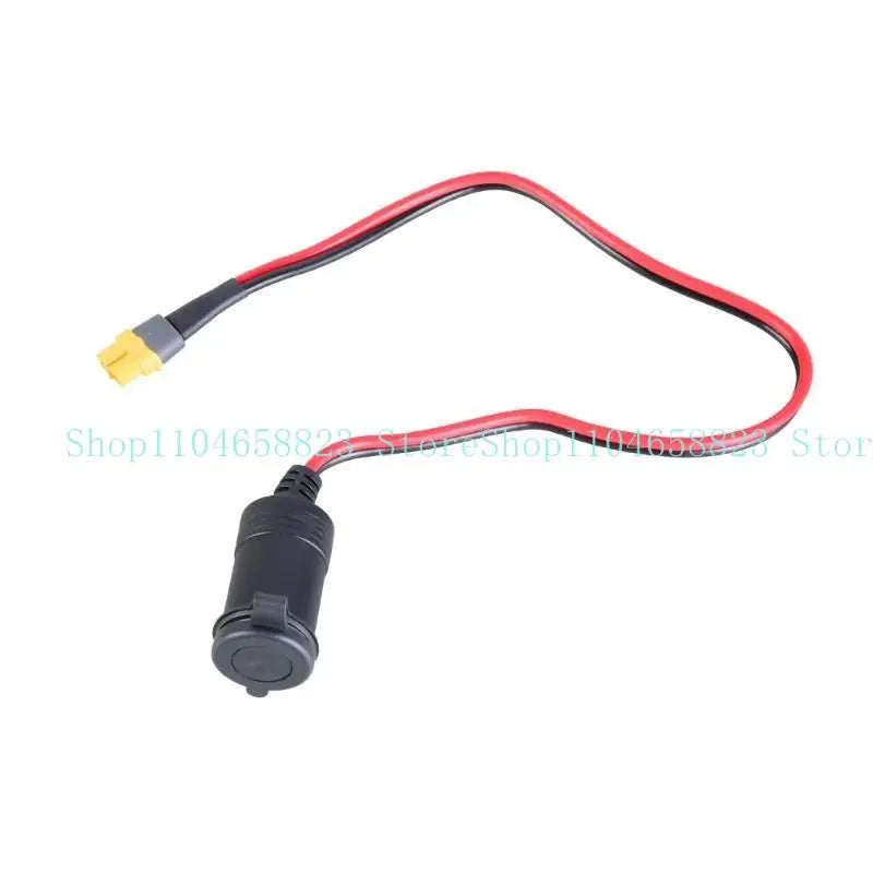 XT60 Male/Female to Car Charging Adapter 14AWG Female Car Charging Adapter Socket Connector Cable for Car Truck Motorcycle Zpaxo