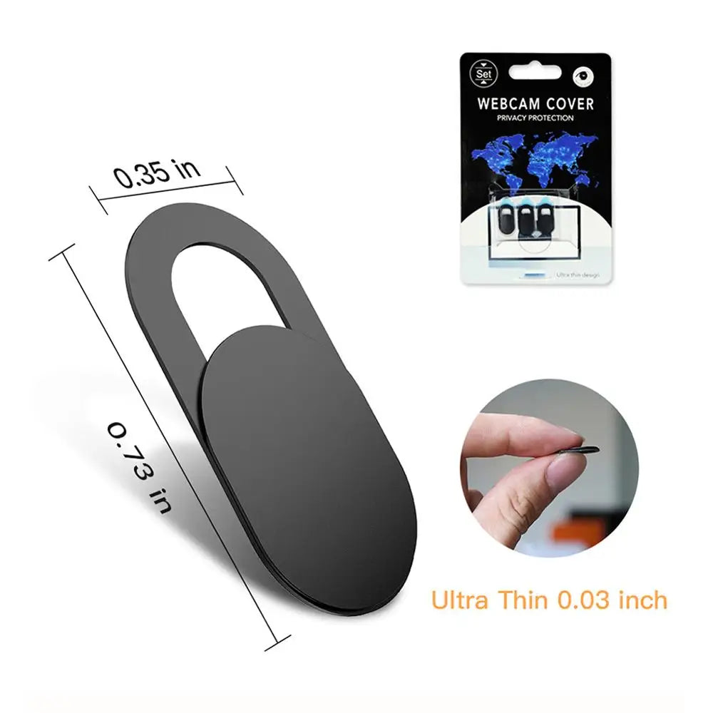 Webcam Cover Slider 3/5 Pack – Laptop, Mac, iPad & PC Webcam Privacy Cover Zpaxo