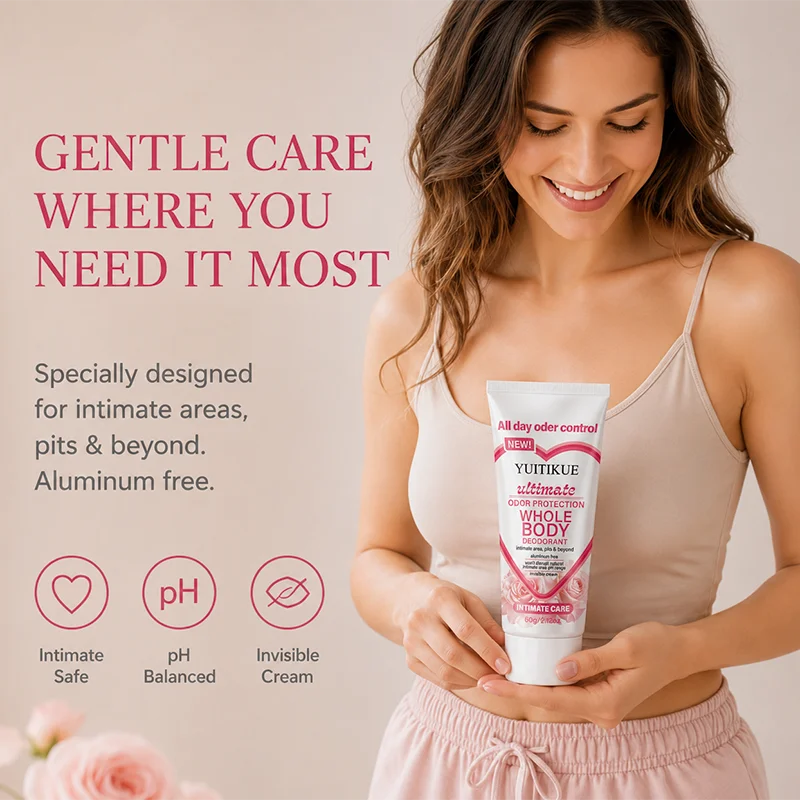 YUITIKUE Intimate Care Deodorant – Sensitive Skin, All-Day Fresh Intimate Care Deodorant Zpaxo