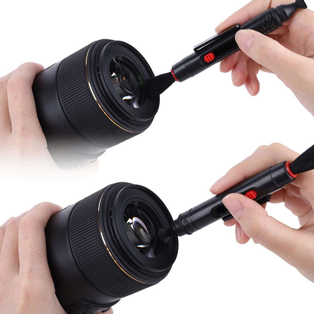 Professional Camera Cleaning Air Blower Swabs Cloth Brush Lens DSLR