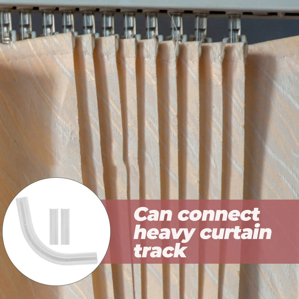 Turner Corner Rod Connectors Plastic Ceiling Mount Window Durable