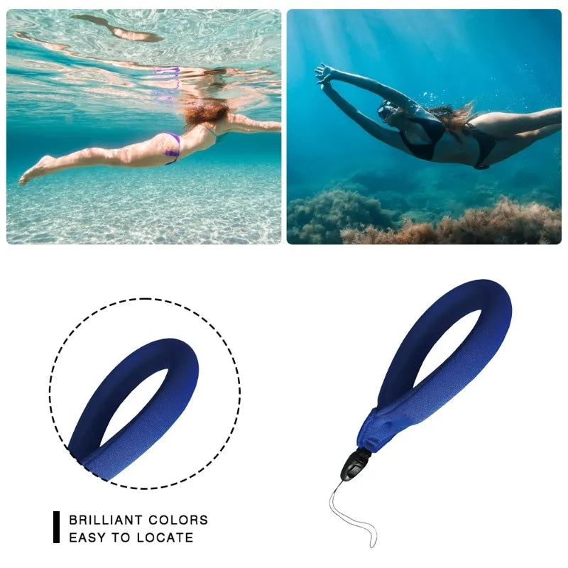 Floating Wrist Strap – 250G Neoprene Buoyancy Band for Camera & Keys Buoyancy Wrist Strap Zpaxo