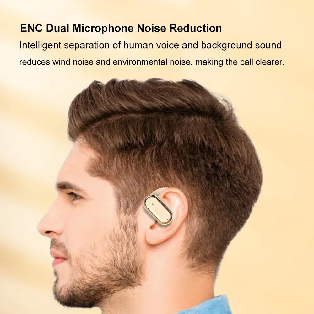 KEBIDUMEI Open-ear Earphones Ear Hook Bluetooth 5 4 Headphones IPX6