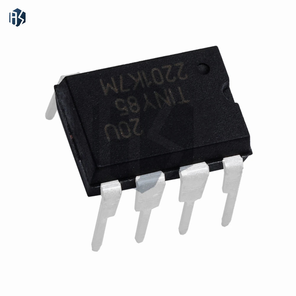M Icrochip ATTINY85-20PU DIP-8 8-bit AVR Microcontroller 20MHz 8KB Zpaxo