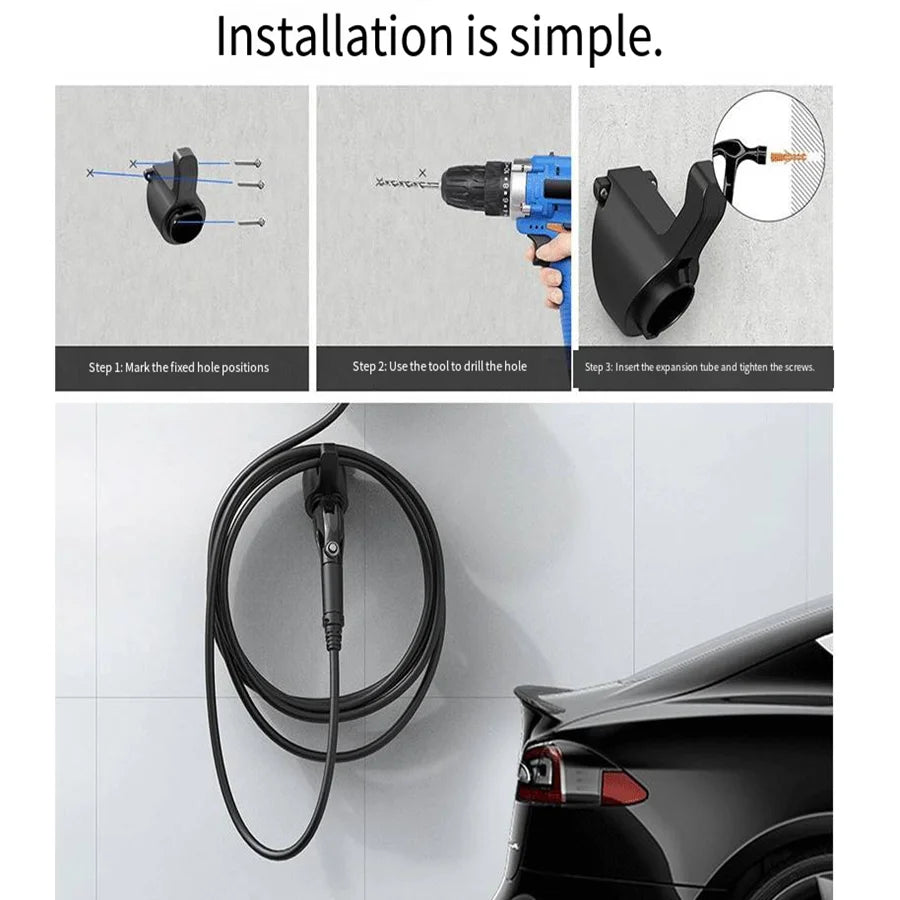 Energy Charging Pile Fixed European Javelin Holder Wire Gun Hook