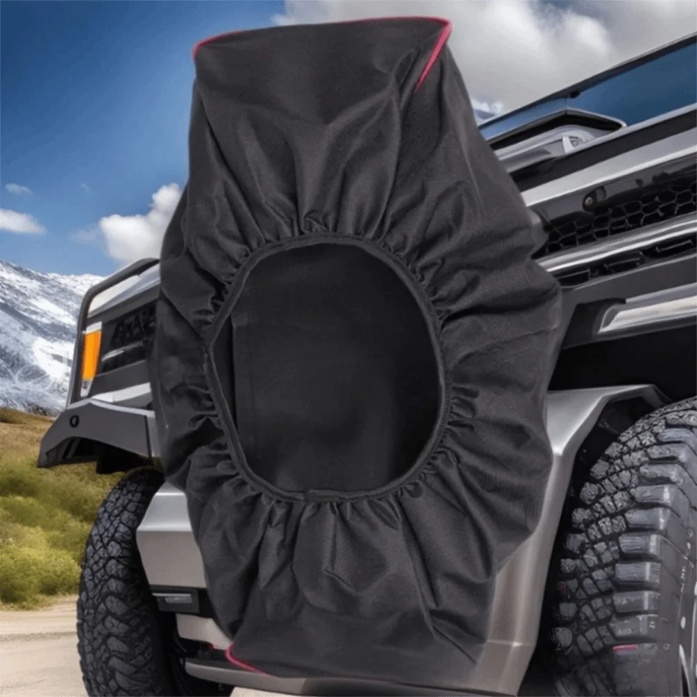 Dustproof Car Winch Cover Waterproof Soft 600D Oxford Cloth Winch Protection Cover Tear Resistant Heavy Duty Zpaxo