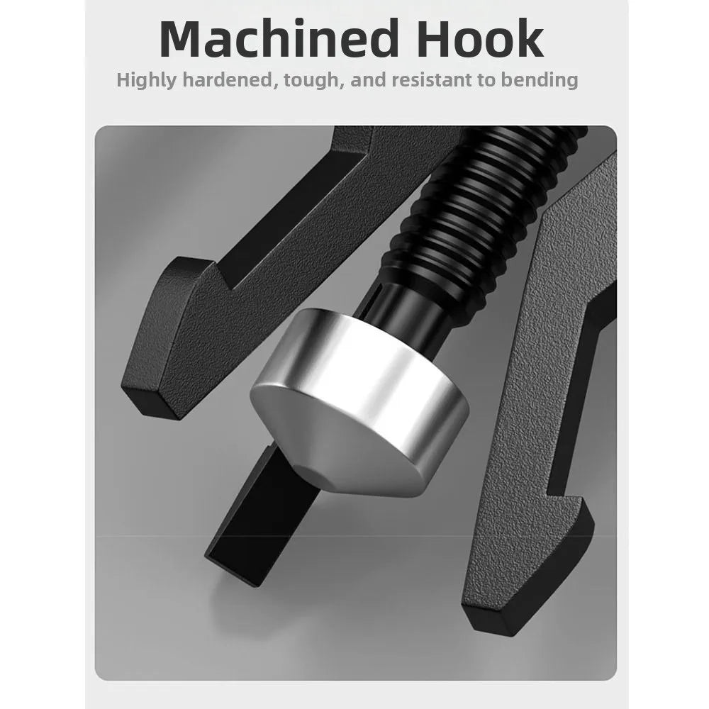 3-Jaw Design Car Inner Bearing Puller Labor-saving Carbon Steel Pilot Bearings Remover Easy To Use High Hardness Zpaxo