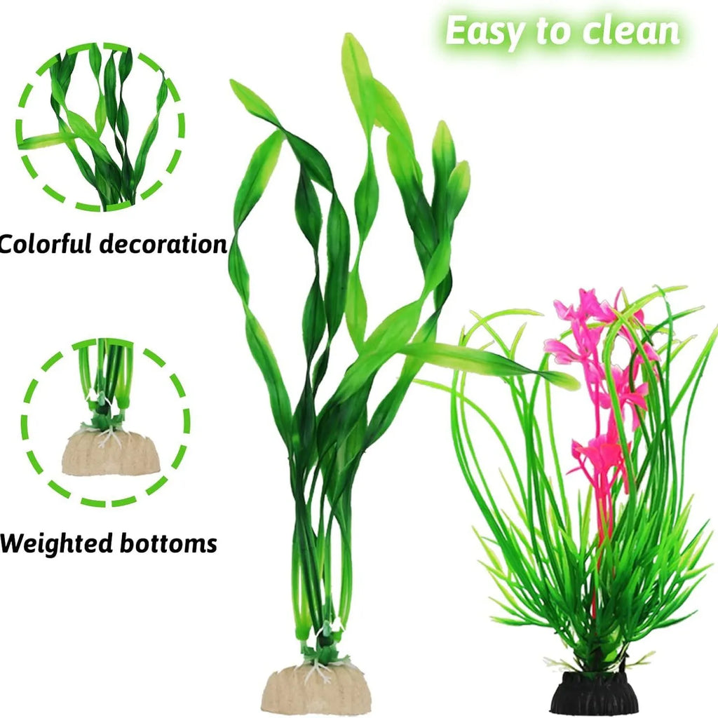 Fish Tank Artificial Plant Landscape Tanks Decorations Aquariums