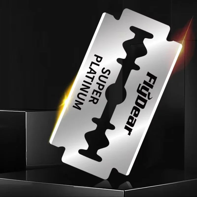 Double Edge Safety Razor Blades – Stainless Steel 10–100 Pack Safety Razor Blades Zpaxo