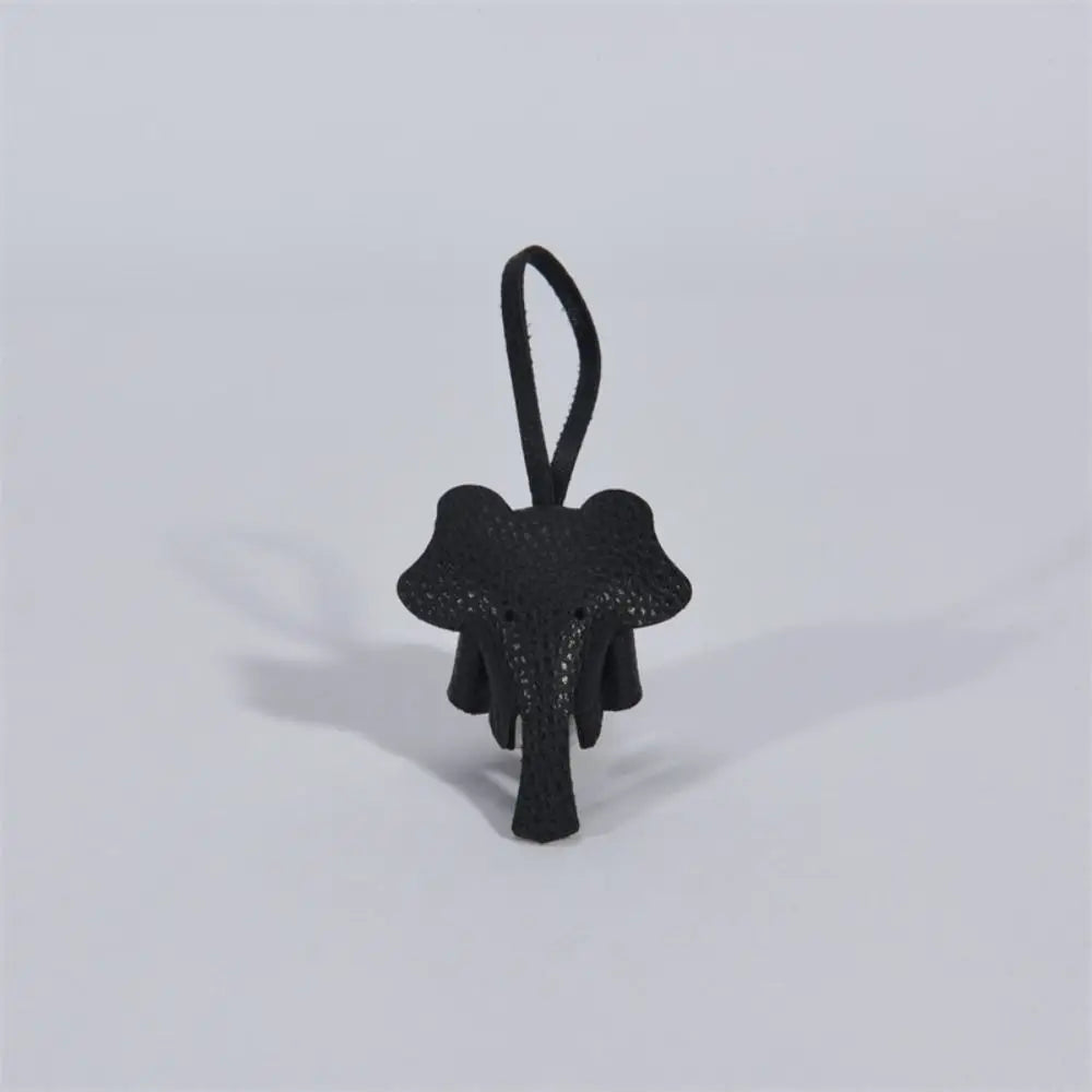 Mini Soft Elephant Keychain Pendant Funny Creative Animal Doll Key Ring Handmade Cute Car Key Chain Accessories Women Zpaxo style 7
