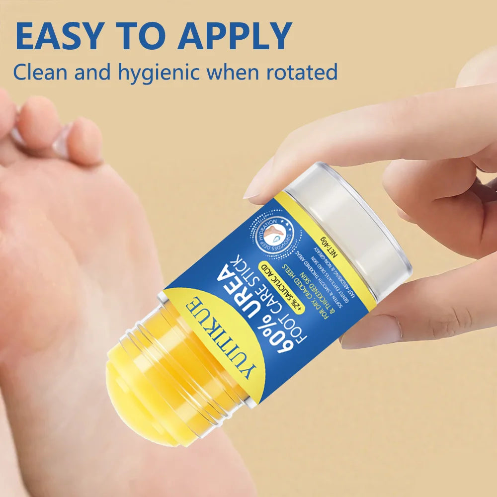 Urea Foot Care Stick 40g – 2% Salicylic Acid, Cracked Heels Foot Care Stick Zpaxo
