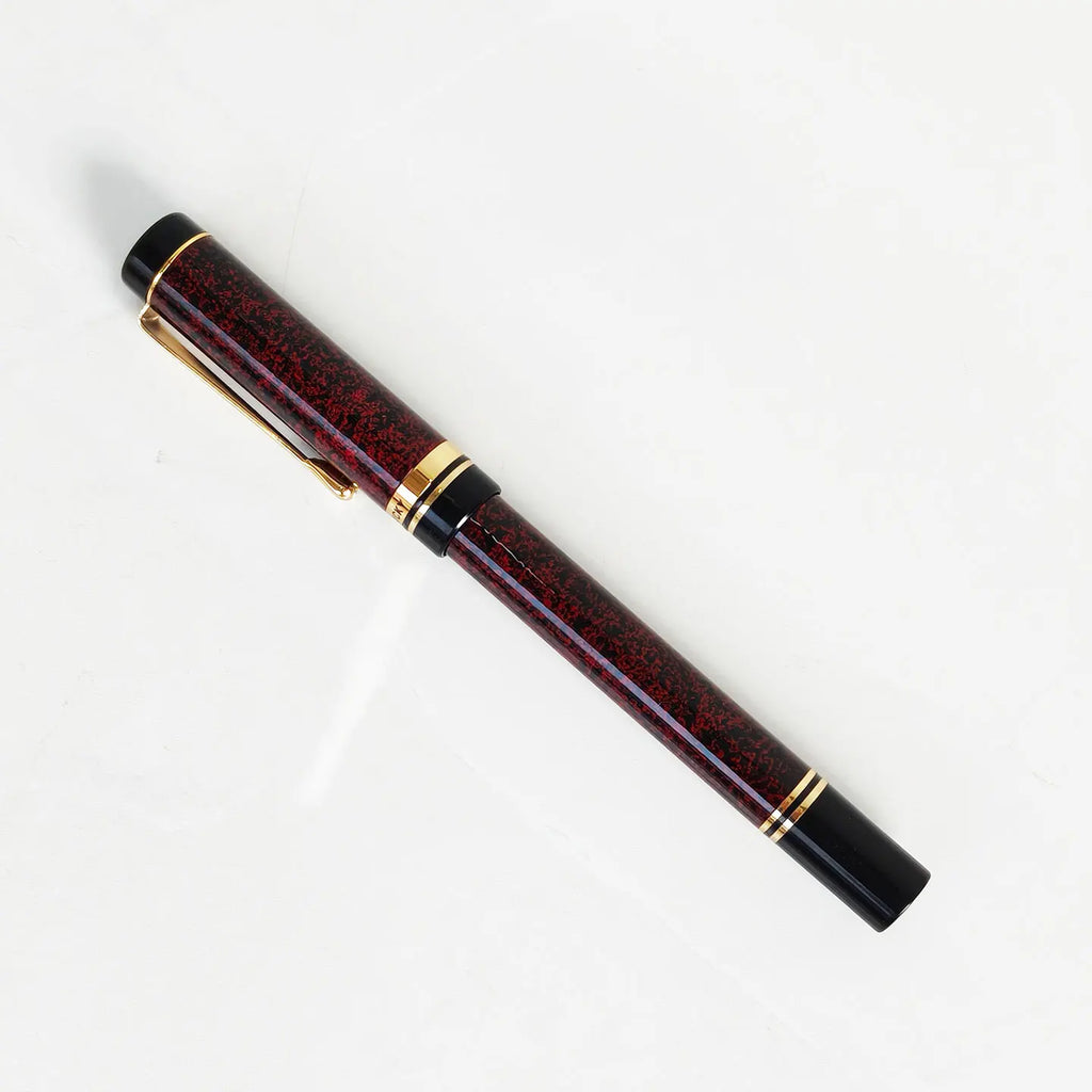 Old Stock Rare Yongsheng 525 Fountain Pen Metal Rod Marble Pattern Writing Office Stationery Collection Nostalgia NIB 0.5MM Zpaxo