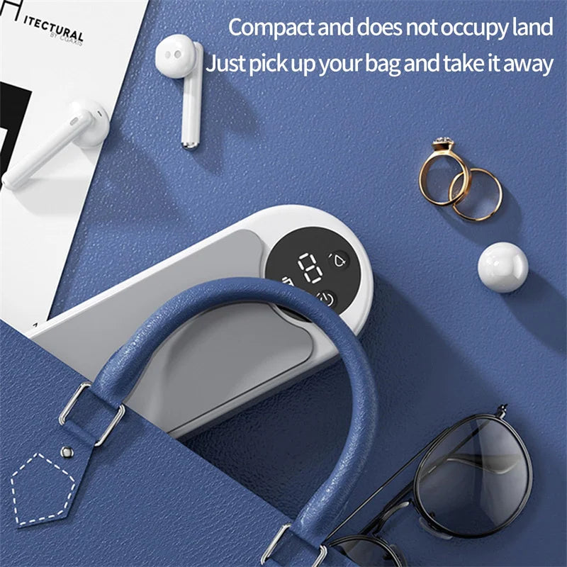 Portable Household Cleaning Machine, 450ml Clean Pod Ultrasonic Cleaner, Jewelry Cleaner Machine for Ring, Glasses, Makeup Brush Zpaxo