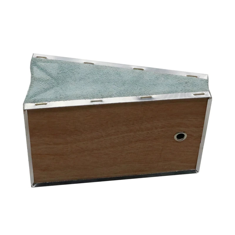 Bee Smoker Bellow PVC Leather Plywood Box Beekeeping Equipment