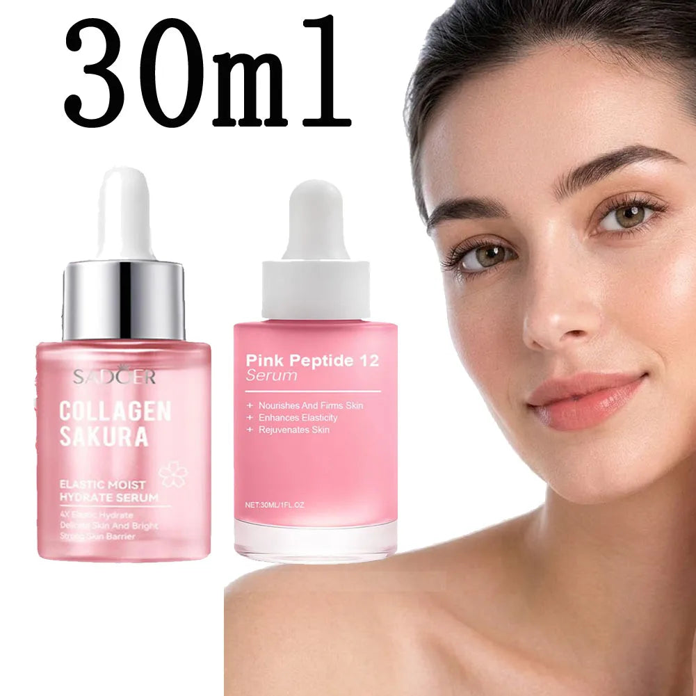 Collagen Face Serum Moisturizing Nourishsing Brighten White Lift Firming Smoothing Facial Beauty Skin Care Products 30ML Zpaxo