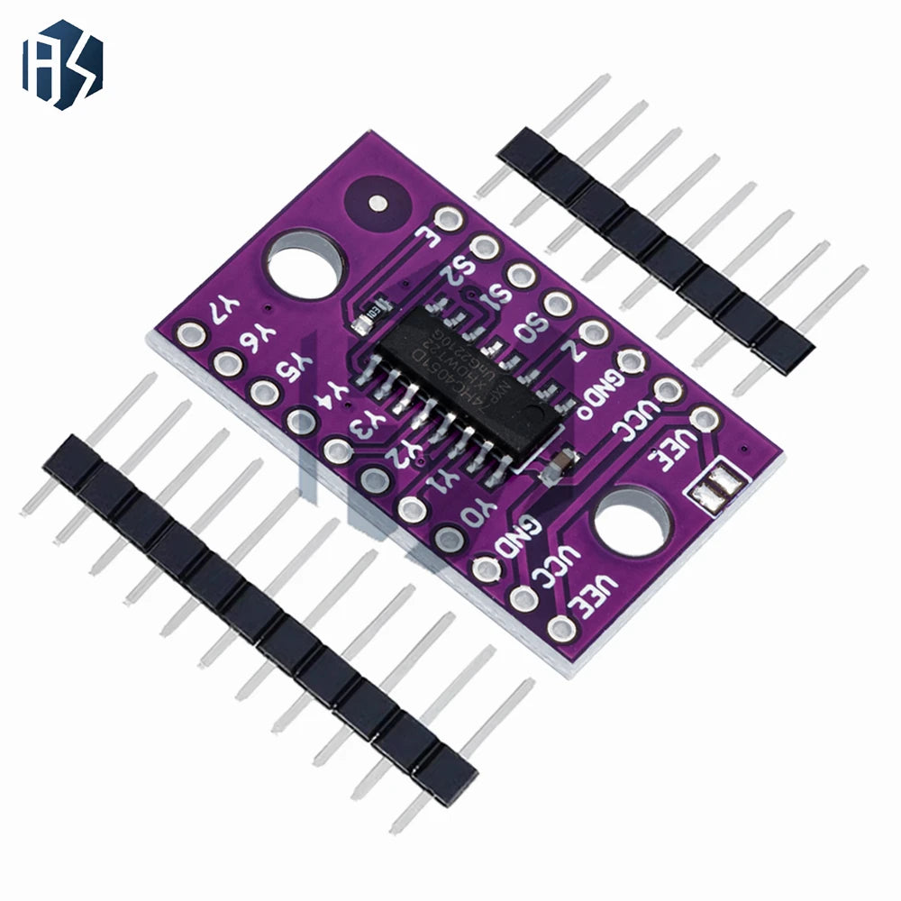 74HC4051 CD4051 8-Channel Analog Multiplexer Module 8-Way Electronic Zpaxo
