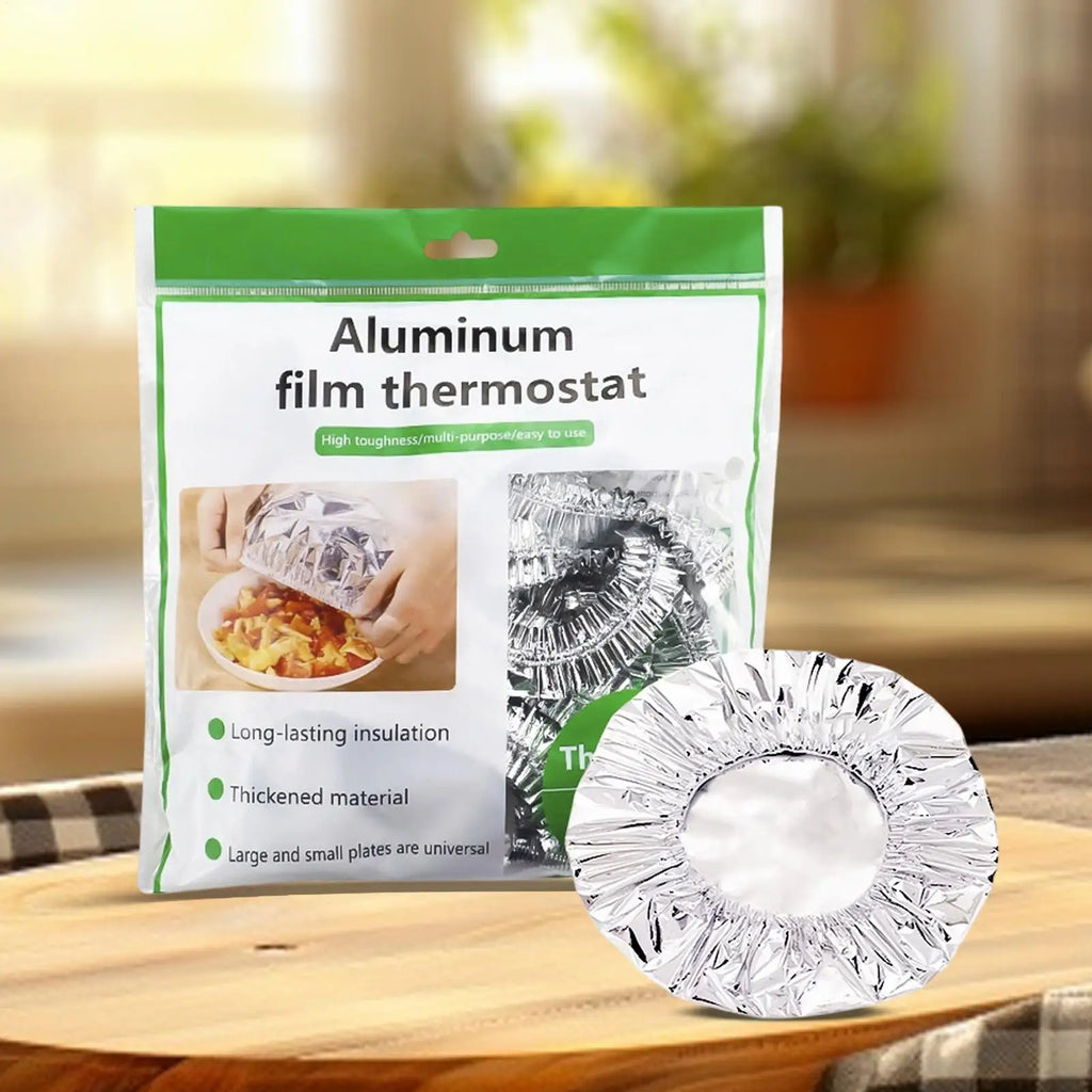 Foil Covers Reusable Thickened Aluminum Food Storage Elastic Stretchy