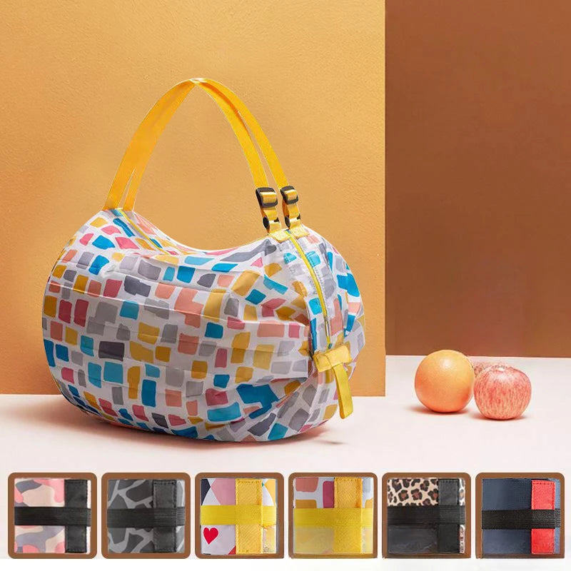 Large Capacity Foldable Shopping Bag Portable Travel Storage One