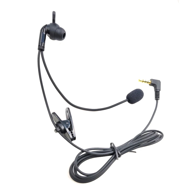 ▶1Pcs For V6 Pro V4C Plus Q8 F6 V7 Judge Ear Intercom Headset Type-C USB-C Interface Referee In-Ear Earphones Zpaxo 3.5MM