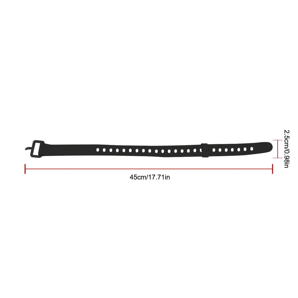 Rubber Tension Strap High Strength Cargo Belt Sport Water Bottle Compact Ties for Flashlight Luggage Air Pump Self Defense Stick Zpaxo