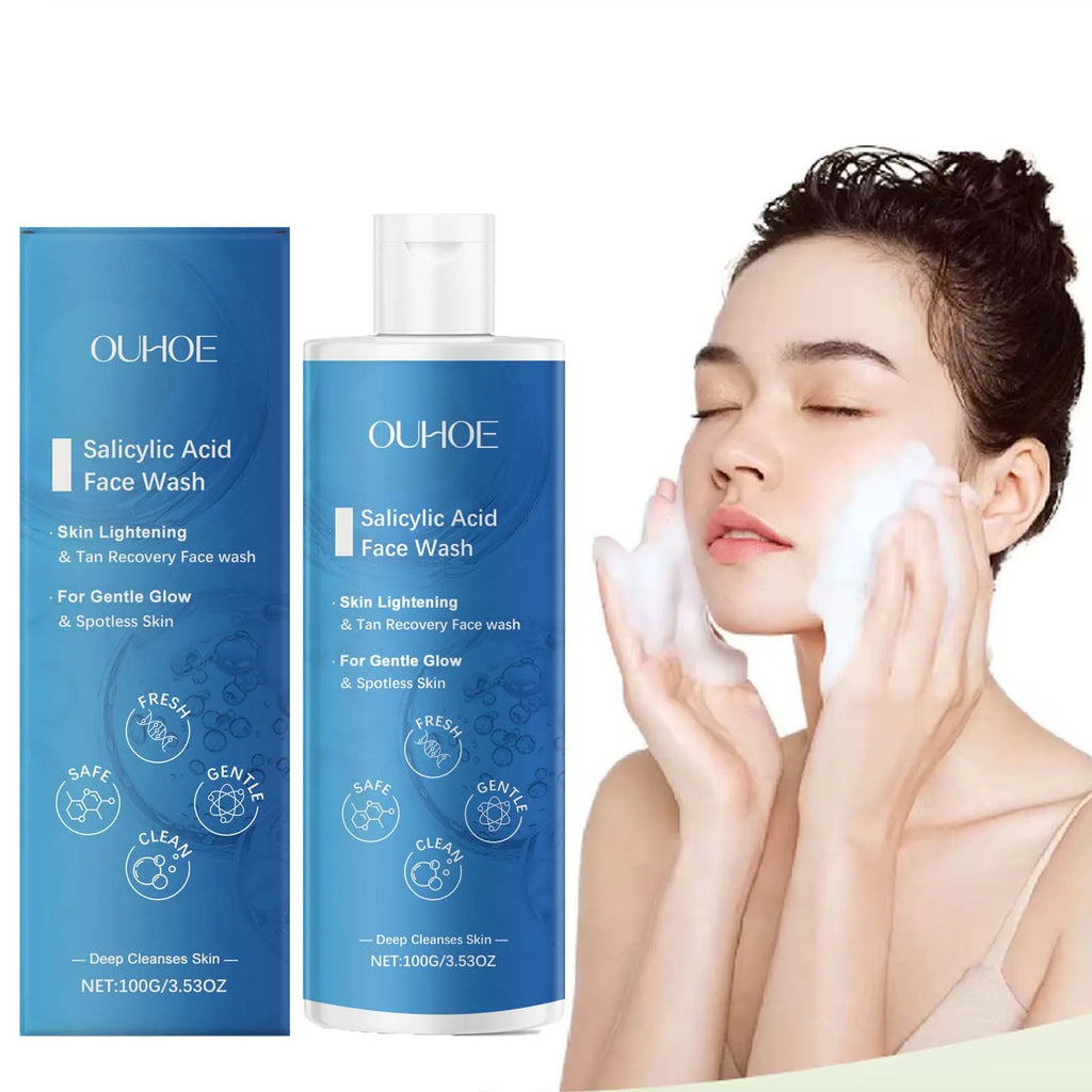 Salicylic Acid Facial Cleanser – Acne & Pore Control Face Wash Facial Cleanser Zpaxo