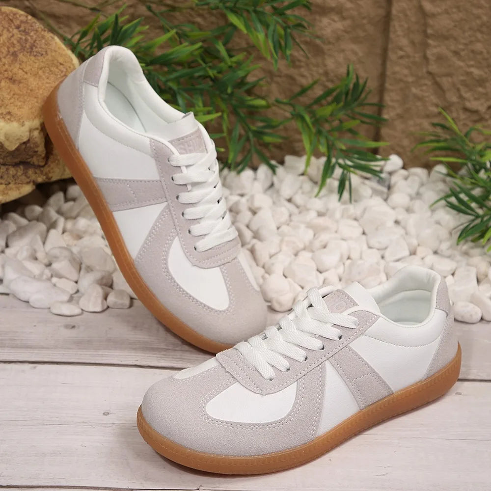 Unisex German Army Trainers Shoes Versatile White Casual 2026 Spring