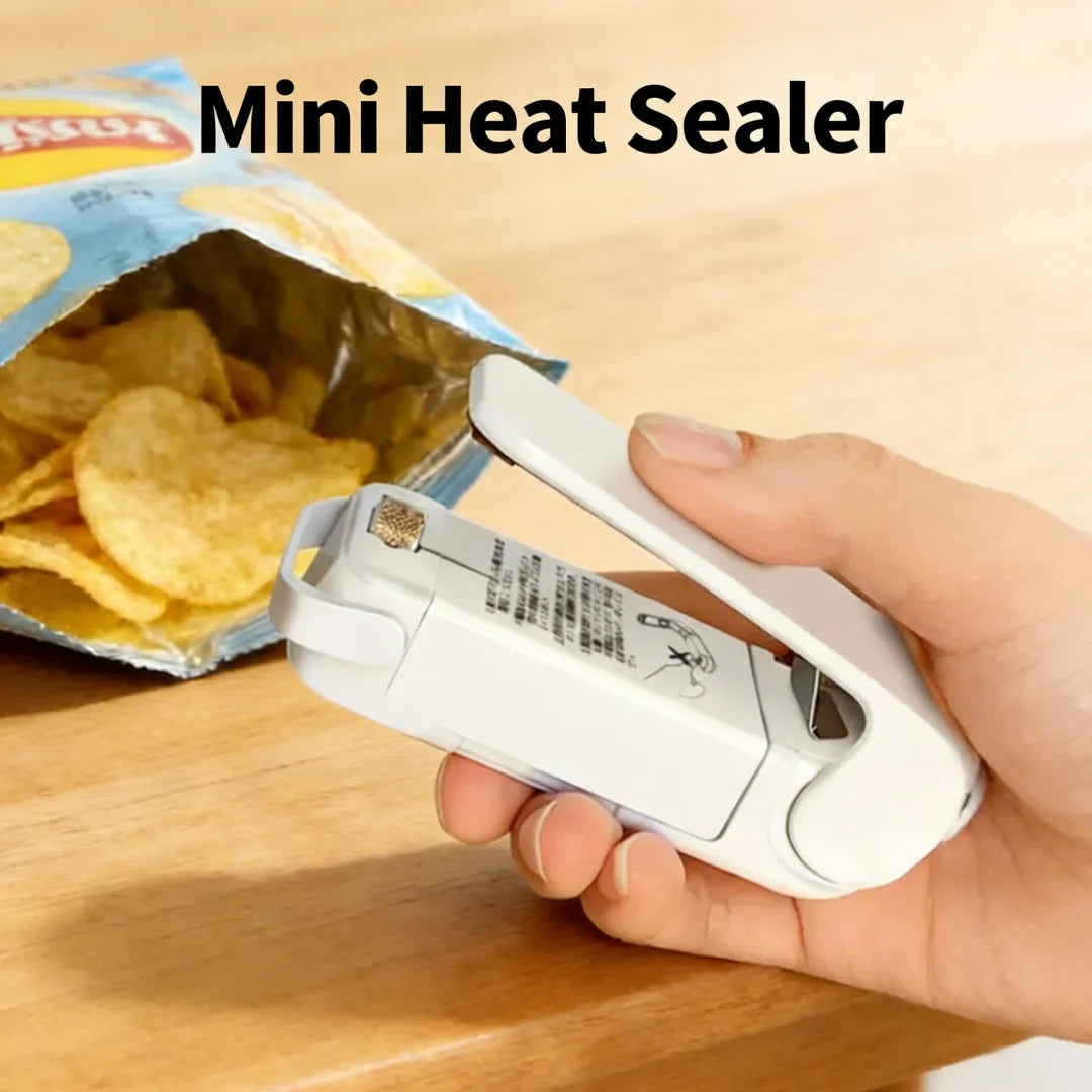 Portable Mini Heat Sealer Plastic Bags Snack Food Bag Sealing Machine