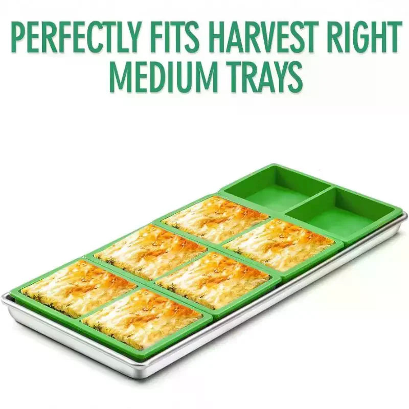 Silicone Tray Dividers Food Molds Freeze Dryer Accessories Stackable Zpaxo